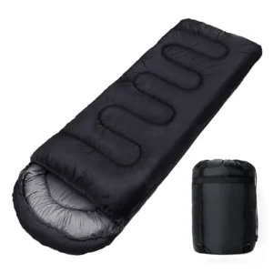 Camping Sleeping Bag Lightweight 4 Season Warm Envelope Backpacking Outdoor Mummy Cotton Winter Sleeping Bag Compression bag